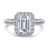 Lindon Classic 925 Sterling Silver Zircon Ring Gioielli da donna Promessa di matrimonio Regalo per feste