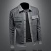 Und Neuer Stil Wendbare Lederjacke Herren Europäischer Bahnhof Business Casual Ledermantel Slim Fit Mode Oberbekleidung 6317