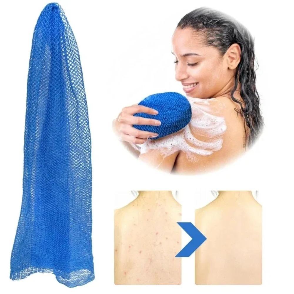 Nylon sauna towel, shower strip, scrubbing tool, African scrubbing towel, mesh mesh exfoliating towel