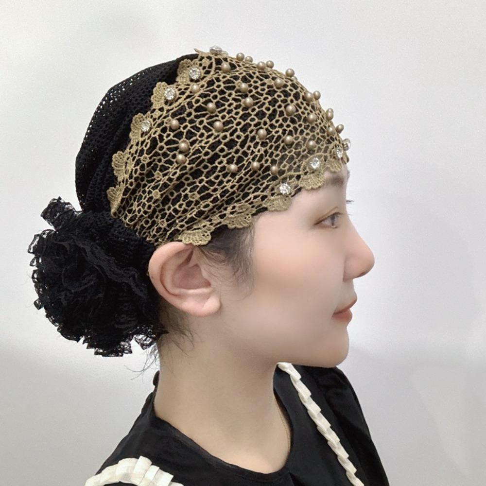 New Full Cover Bonnet Hat Elastic