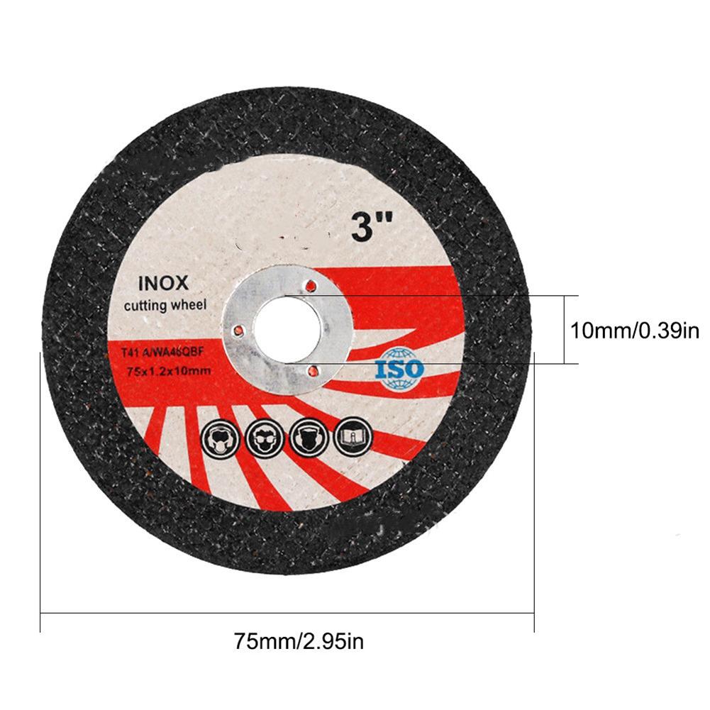 For Mini Cutting Disc Resin Cut Off Grinding Wheel 75 Mm For Angle Grinder Power Tool Accessories Angle Grinder Cutting Blade