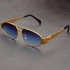 Double Beam Personality Toad Sunglasses Ce With Anti-Ultraviolet Street Sunglasses
