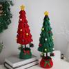 Artificial Christmas Tree Ornaments With Base Tabletop Christmas Tree for Holiday Party Home Farmhouse Decoration