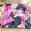 Link Click blanket Flannel Blanket Soft Cozy Plush Throw for Sofa Bed Lightweight Home Decoration Outdoor camping