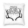 Hannibal This Is My Design Square Pillowcase Polyester Linen Velvet Creative Zip Decor Throw Pillow Case Bed Cushion Case
