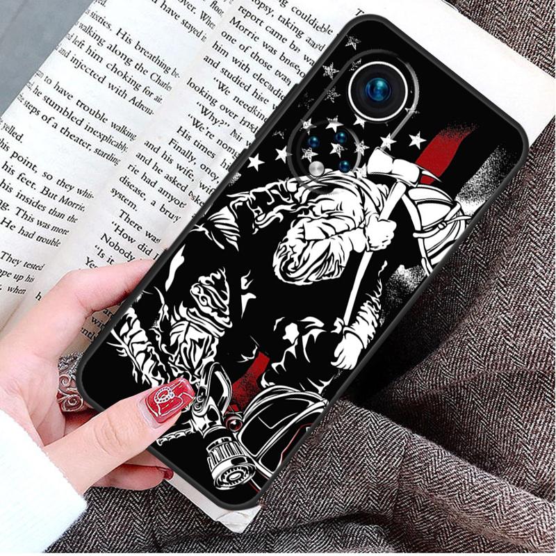 

Firefighter Heroes Fireman Case For Honor X9b X8b X6 X7 X8 X9 X6a X7a X8a X9a Honor 70 50 90 Lite Magic 6 5 Pro Cover Honor Magic6 Lite