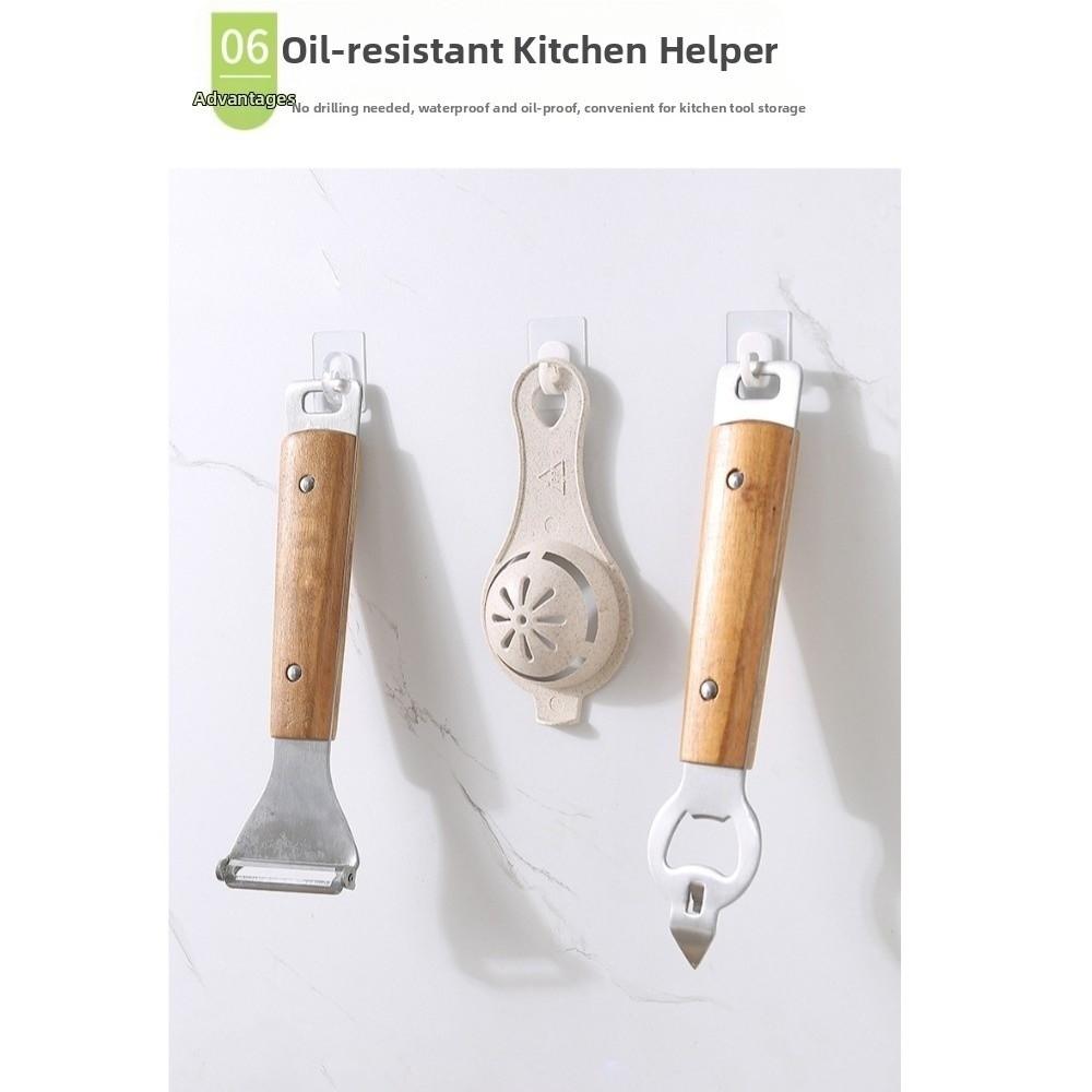 Transparent Invisible Self-Adhesive Hooks No Traces Tiny Hook Mini Strong Hooks Multi-functional Not Easy To Fall Off