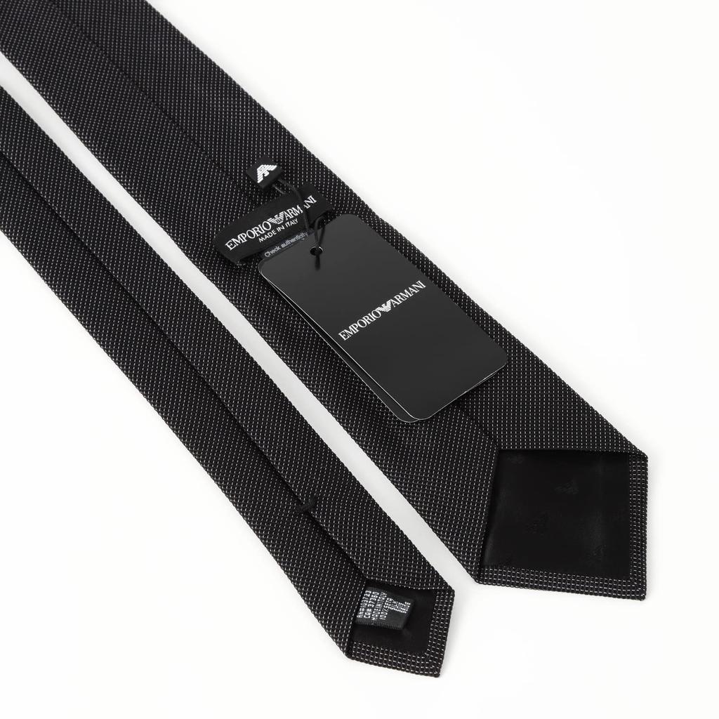 EMPORIO ARMANI Tie EA28 Black (EA28-1 9A30600020) [Used]