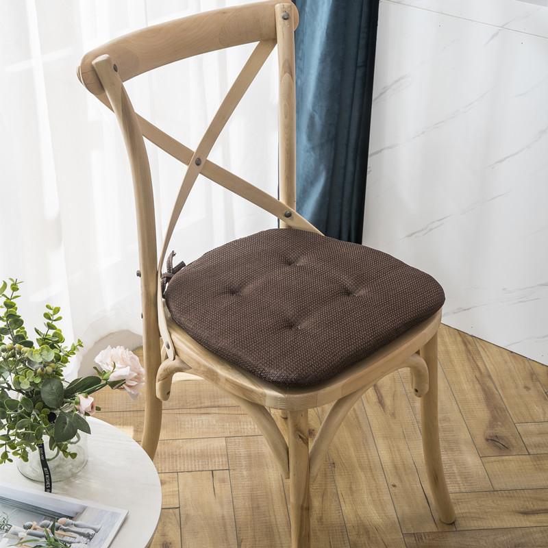Chair Cushion with Straps Multi Color Dining Room,for Dining Chairs,Outdoor Garden,Office Chair Seat Pads