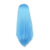 Aotu World Lemon Cosplay Wig 70Cm Long Straight Hair Light Blue Heat Resistant Synthetic Halloween Party Anime Wigs