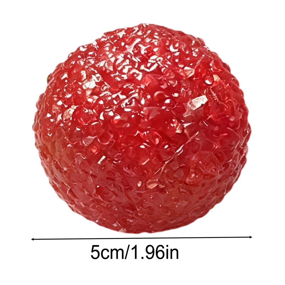 Quetschspielzeug 1 Stück Sensorischer Stressabbau Wiederverwendbarer Slushie Quetschball mit knackendem Geräusch Quetschspielzeug Fidget Ball