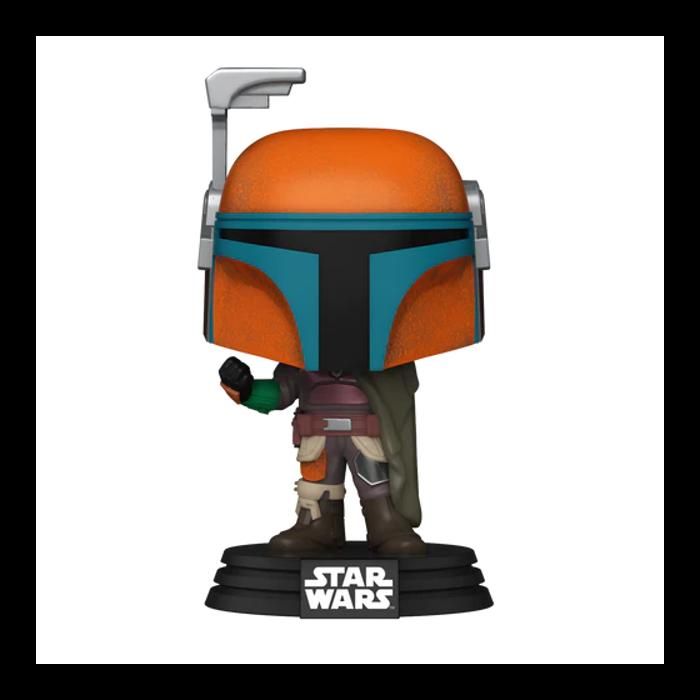Figurine pop! - funko - the mandalorian - gris - licence officielle - adulte mixte