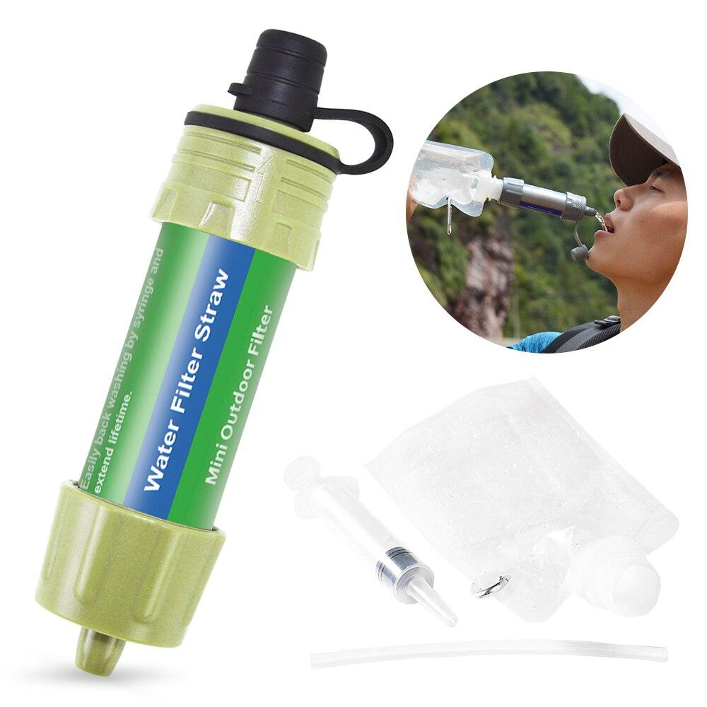 Schnelle Lieferung Outdoor-Wasserfiltersystem, 5000 Liter, Strohwasserreiniger, Campingausrüstung