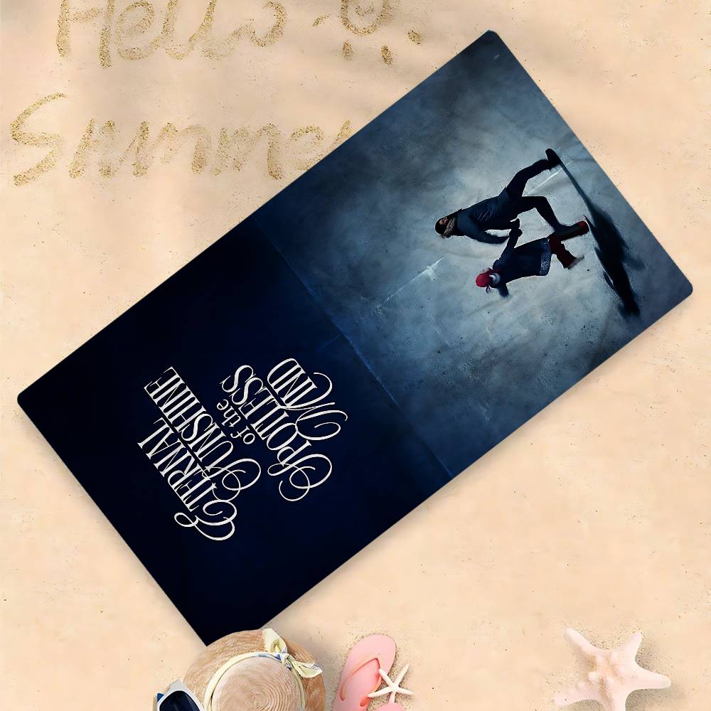 Eternal Sunshine Of The Spotless Mind Movie Bath Towel Microfiber Soft Water Absorbing Breathable For Kids Cartoon Beach Towel
