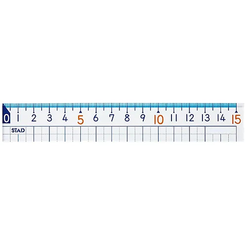 Japanese Product 15cm Plastic Ruler for Elementary School Students