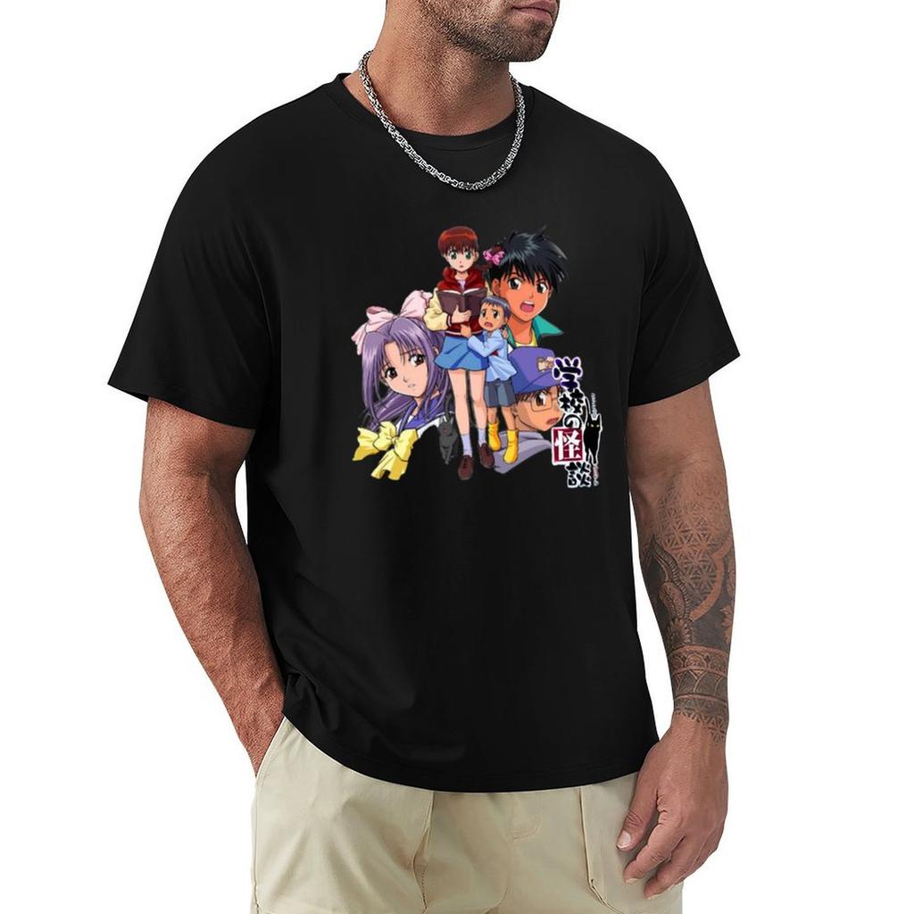 Ghost Stories Anime Logo Tshirt Casual Fashion Short Sleeve Cotton Tshirt