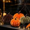 Samtstoff Samt Kürbis Mini Größe Plüschkürbis Wiederverwendbare Thanksgiving Dekoration Halloween Thema