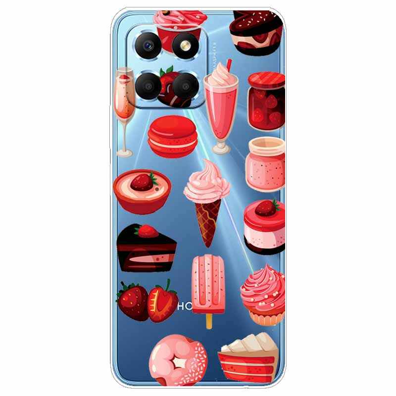 For Honor X6 Case HonorX6S Transparent Soft TPU Silicon Phone Cover For Huawei Honor X6S 2022 Case 6.5 Inche VNE-LX1 Clear Funda