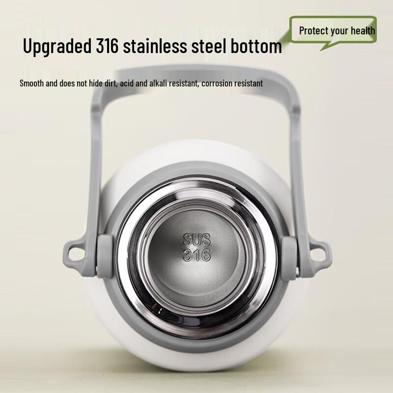 Fuguang Shixi 800ML Dual-Drink Stainless Steel Insulated Mug