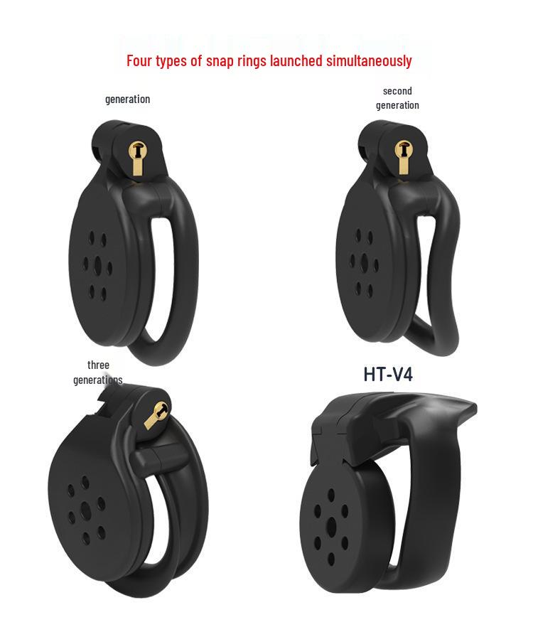 Cobra Escape-Proof Male Chastity Cage Lock for Cross-Dressers