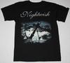 Nightwish Band Musik für Liebhaber Schwarzes T-Shirt Baumwolle Volle Größe