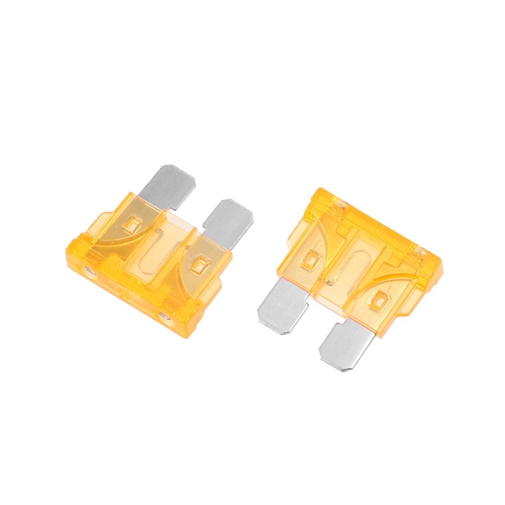 uxcell 2pcs DC 32V 10AWG Gauge Inline Fuse Holder Convoy ATC Style with 4pcs 5A Fuses