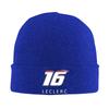 LECLERC  Knitted Hat Adults Unisex Outdoor Sport Beanie Hats Winter Warm Elastic Bonnet Hats