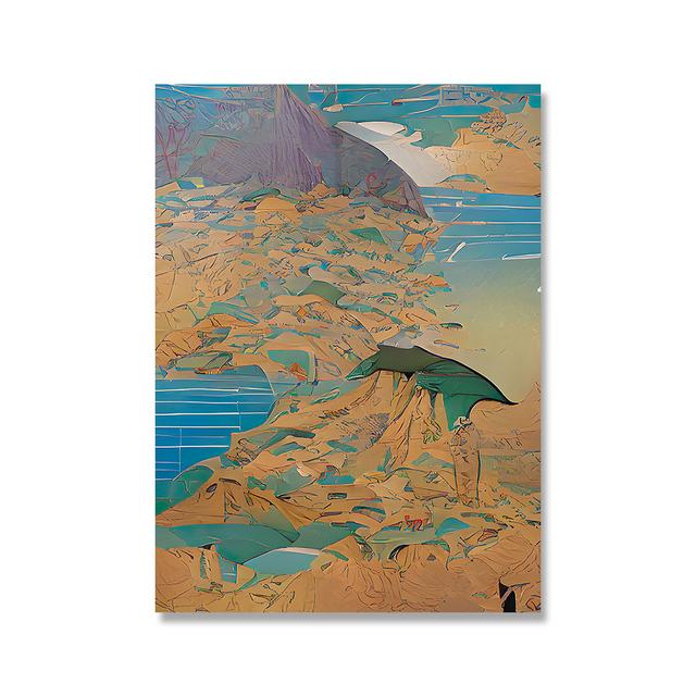 

Токио Берлин Манила Рио Найроби Лиссабон городской пейзаж холст картина красочные граффити путешествия городской плакат для гостиной декор без рамки 21*30cm No Frame