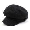 Universal Chemistry Deep Charcoal Wool Newsboy Cap