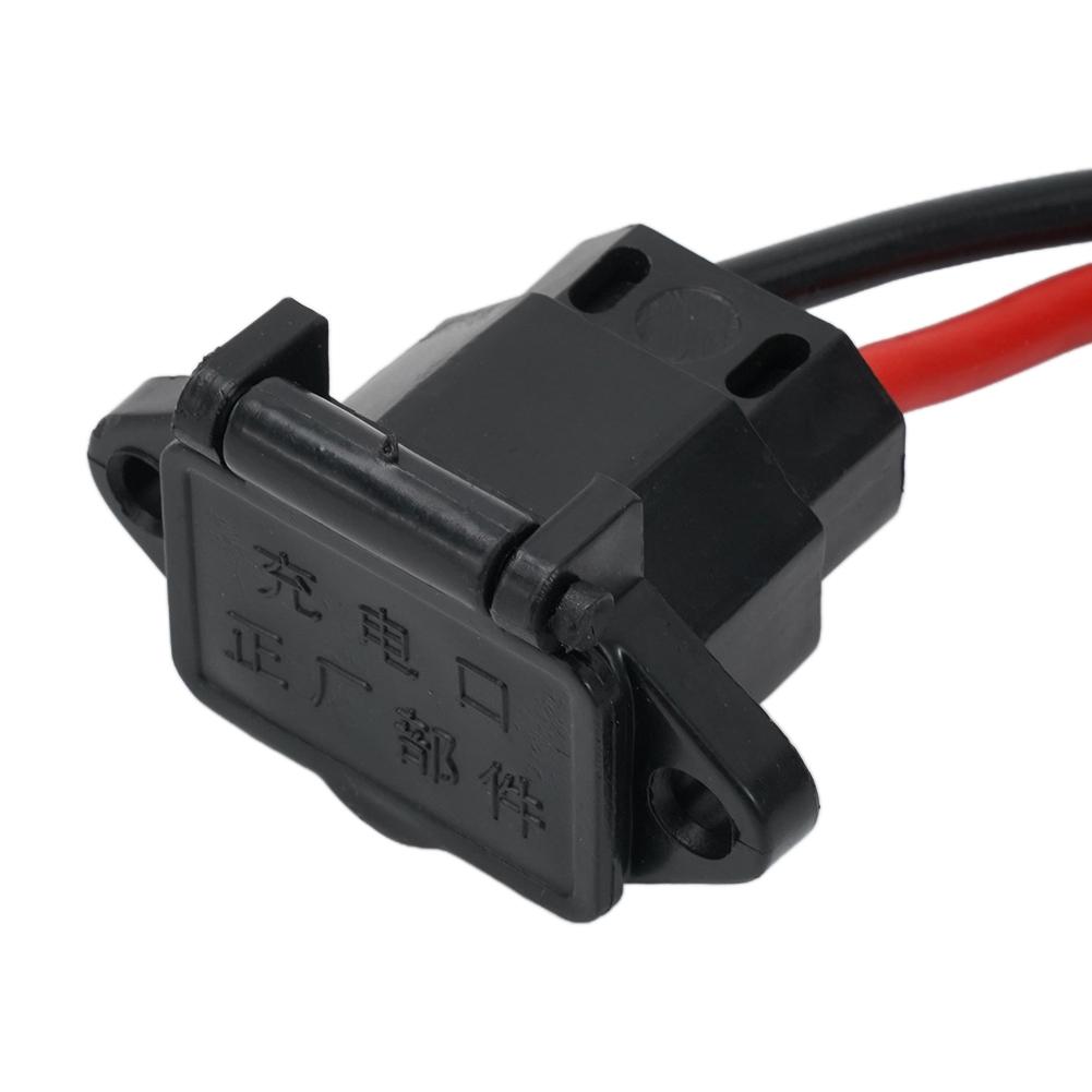 Socket Charger ABS + Copper Electrical For 48V 36V