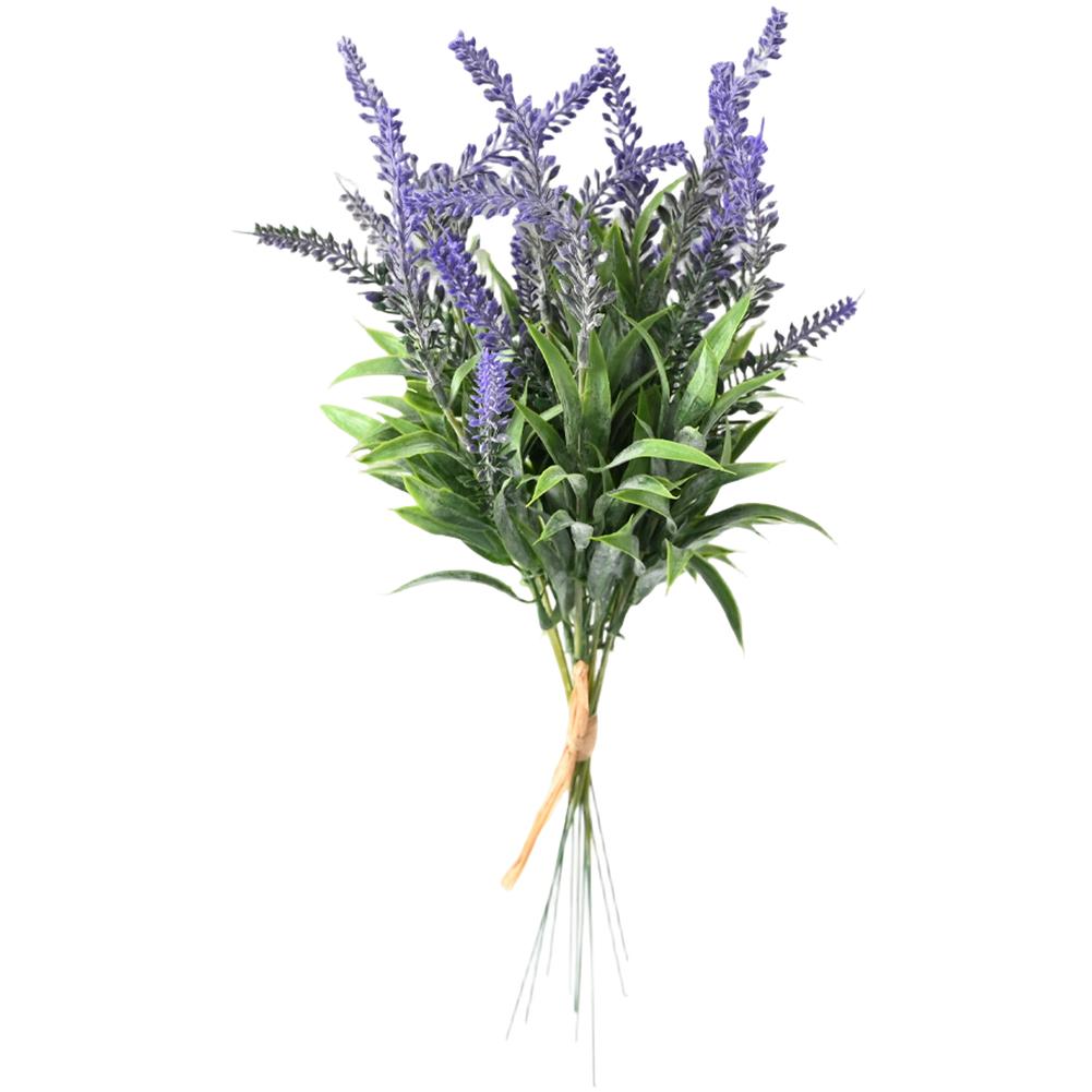 

Fake Floral Lavender Bouquet Home Decor Wedding Decor Natural Color Transitions Lifelike Design Handcrafted Details China Mainland