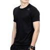 adidas T Shirts Men's Black Crew Neck Moderate Straight Fit CE0876