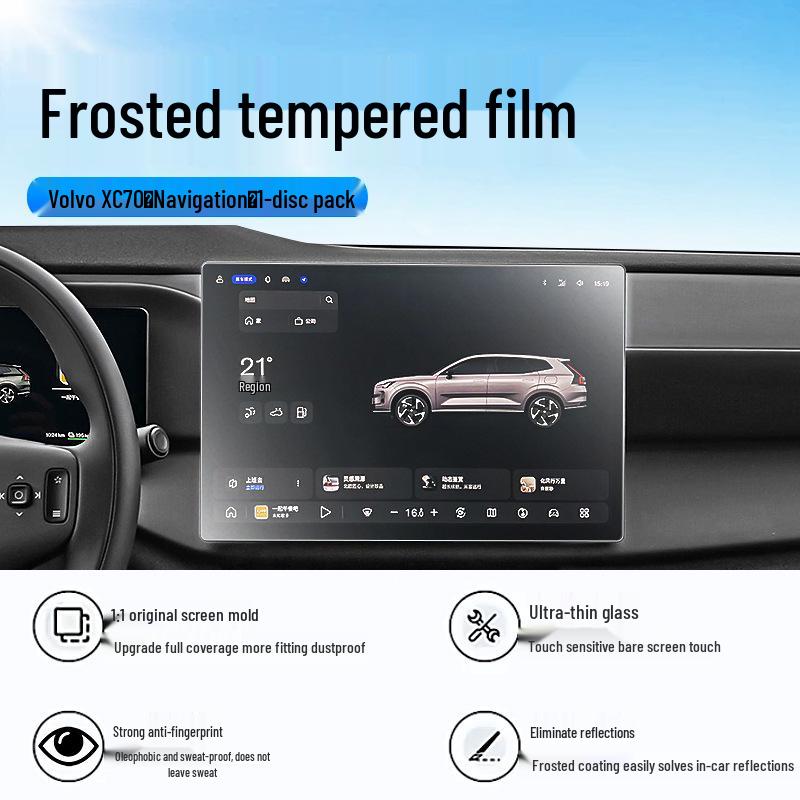 Volvo XC70 Mittelkonsolen-Schutzglas