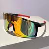 Oversized Sport Goggle Sunglasses Women For Men Luxury Brand Designer Sun Glasses Vintage Punk Ski Cycling Windproof Eyeglasses