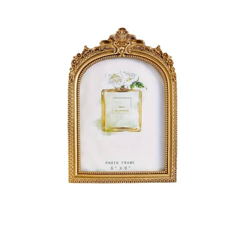 Retro Photo Frame Creative Table Setting Resin Photo Frame 6 Inch 7 Inch 8 Inch Ornament Picture Frame Home Decoration