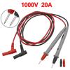 1pc 1000V 20A Digital Multimeter Probe Test Leads Multimeter Voltmeter Cable For Ultra Fine Needle Tester Unique Probe Test Cord