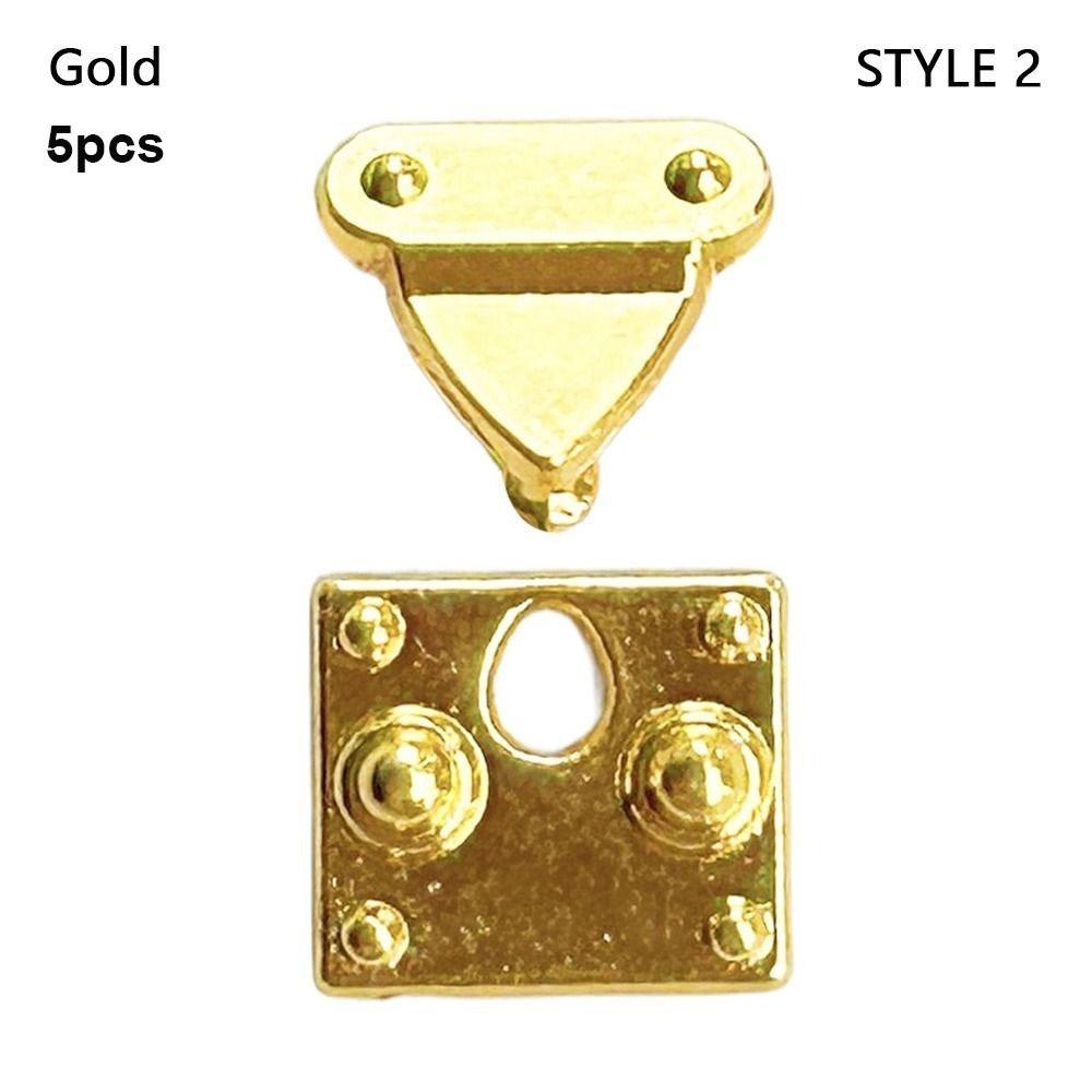 5/10pcs High Quality Mini Metal Crafts Lock Multi-colors DIY Manual Box Case Lock DIY Doll Accessories