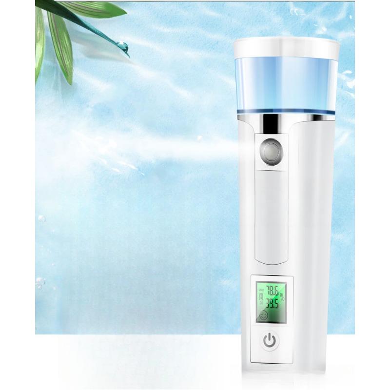 Large Volume Mist Moisturizing and Moisturizing Spray Instrument, Beauty Handheld Convenient Humidifier, Facialuse Cold Spray Moisturizing Instrument