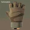 Black Eagle Tactical Gloves Full & Half Finger, Non-Slip, Wear-Resistant, for Men & Women - Ideal for Outdoor Sports & Cycling