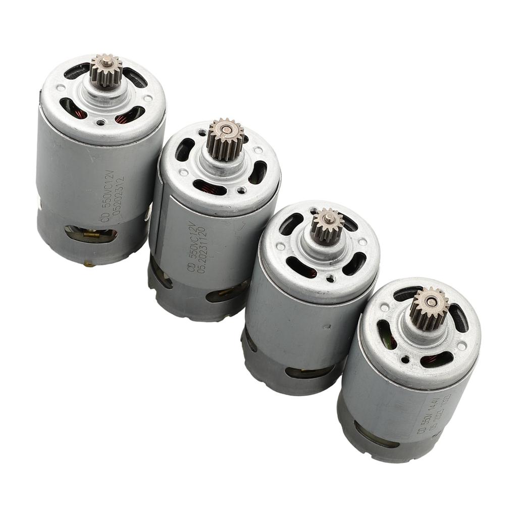 For Bosch Compatible RS550 Motor 13teeth 15teeth Replacement for TSR1080-2-LI GSR120LI Cordless Drill 12V 14.4V Power Tool Motor