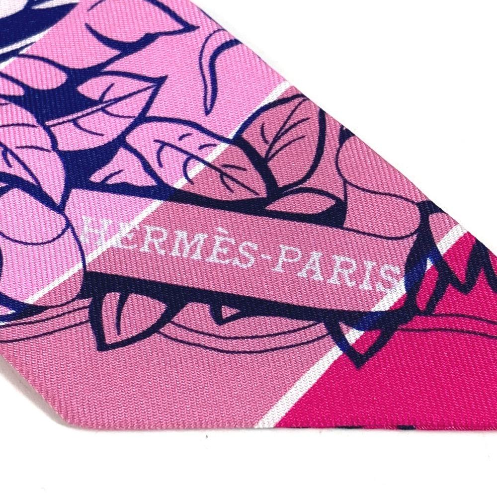 HERMES Jungle love Twilly Twilly Bandeau Accessories Scarf silk Multicolore