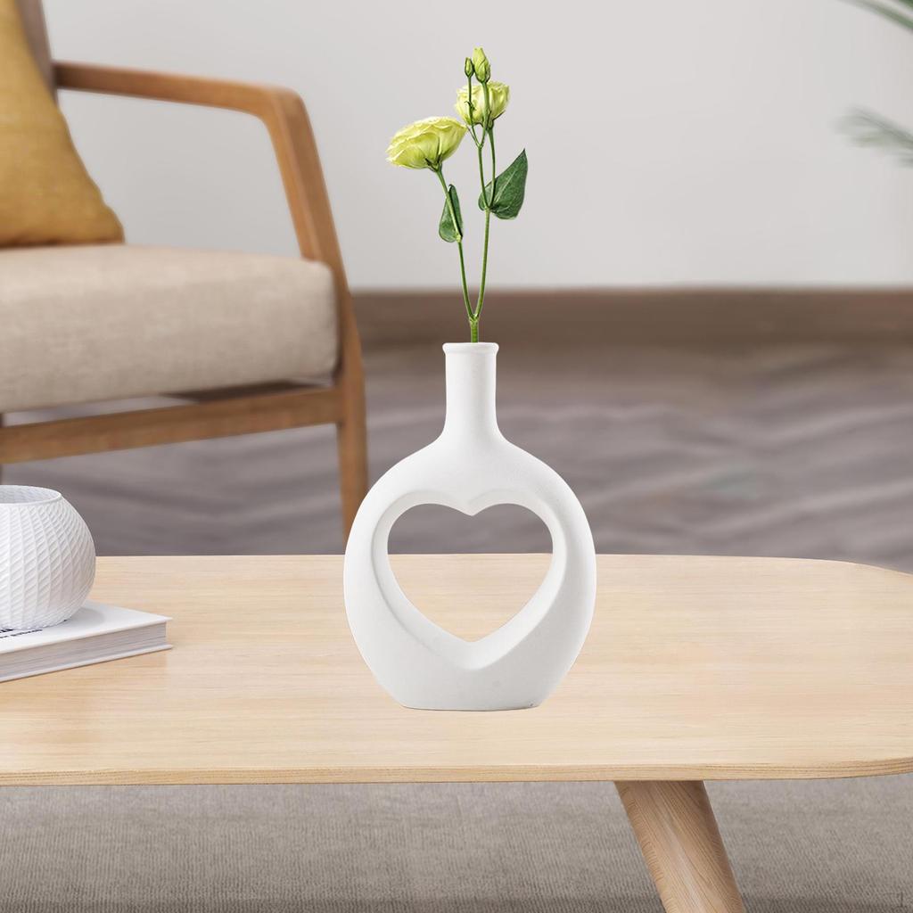 Nordic Ceramic Flower Vase Pot Centerpiece Crafts for Home Entryway