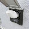 Imbuto per riempimento acqua per camper e roulotte, connessione rapida, adatto alla maggior parte delle porte di ingresso standard, facile da usare