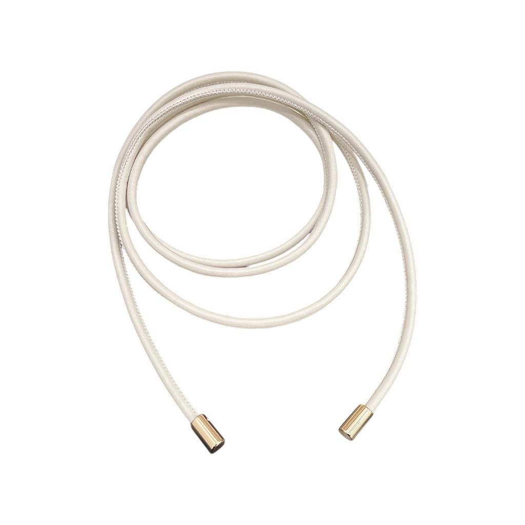 Damen PU Leder Dünner Gürtel Vintage Stil Taillenkette Dekorativer Schlanker Taillenriemen Gürtel für Kleid und Mantel Dekor