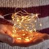 3M LED Copper Wire String Lights Battery Powered Colorful Fairy Lights For Christmas Wedding Party Holiday Decoration Lighting
