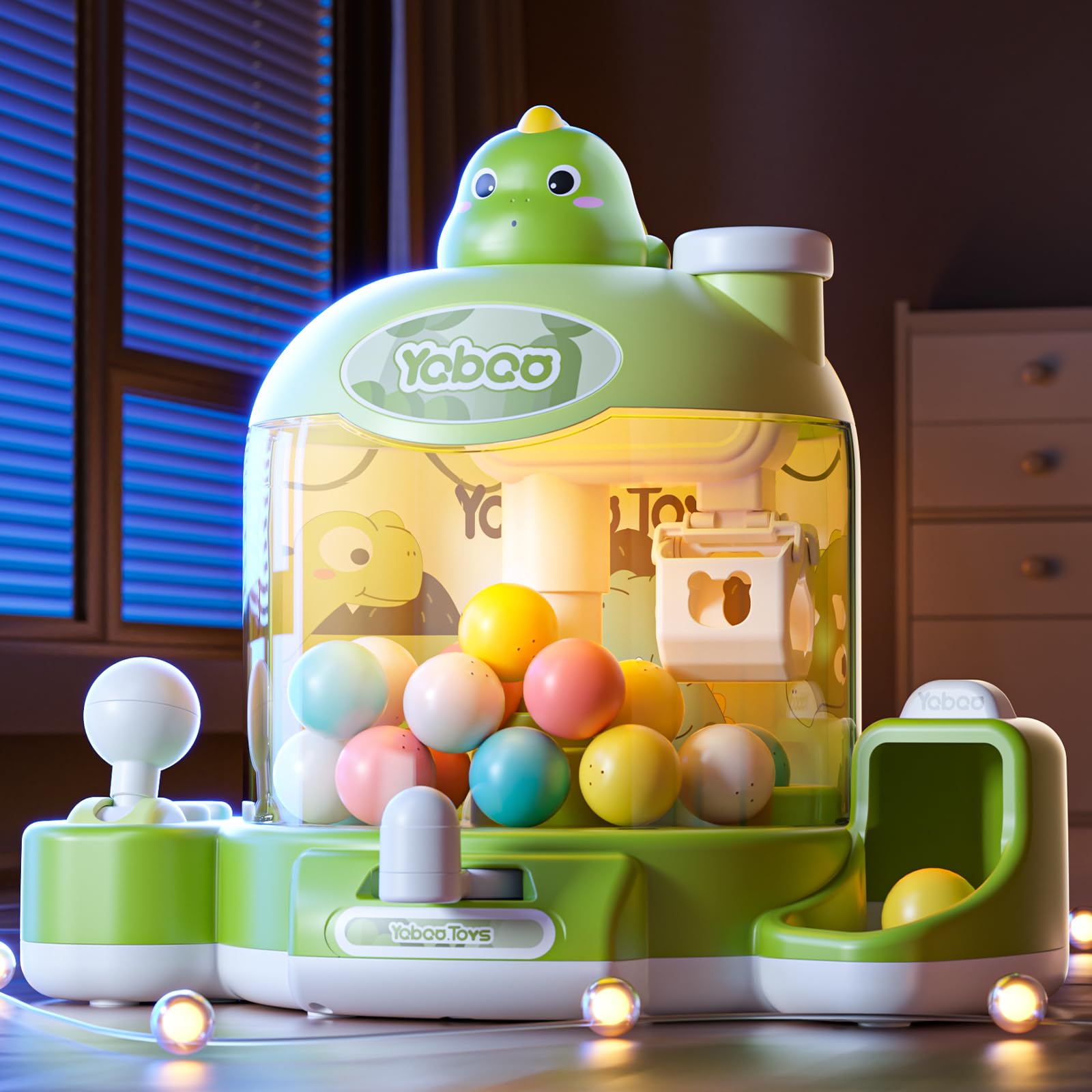 

Skirfy Игровой автомат-кран Развивающая игрушка для дома и настольная игра Прочный регулируемый Gacha Аркадный День рождения Детский сад Вступительный подарок Игрушка, Использование, Захват, Звуки, розовый