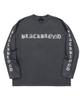 BLACKBLOND Vividi Crushed Face Pigment Long Sleeve Tee (Charcoal)