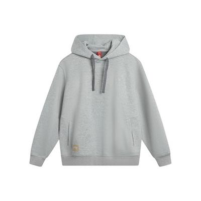 Li Ning Loose-Fit Hoodie with Embroidered Design, Unisex Couple Sweatshirt