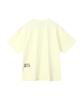 Lujeoseukeulleob Circle Star Logo Short Sleeve T-Shirt Yellow