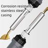US/EU Electric Soldering Iron Adjustable Willow Leaf Tip Electric Iron Solder Simple Stand Digital Display Welding Tool Kit Pen